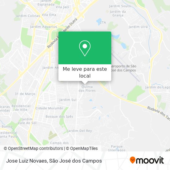 Jose Luiz Novaes mapa
