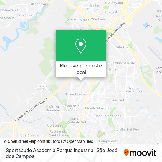 Sportsaude Academia Parque Industrial mapa