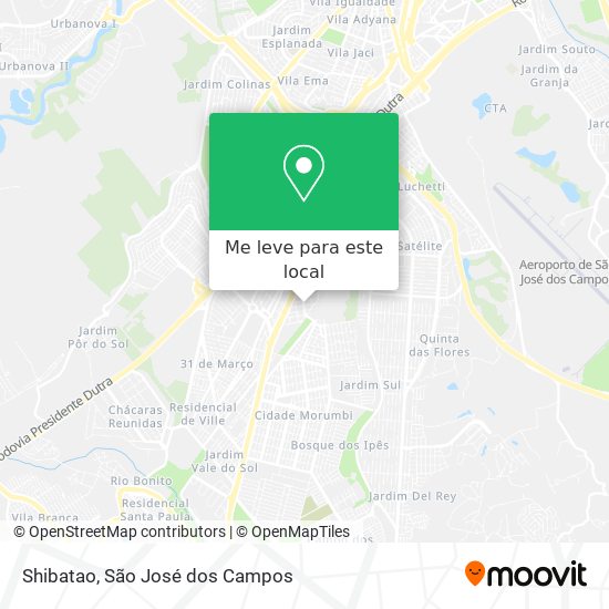 Shibatao mapa