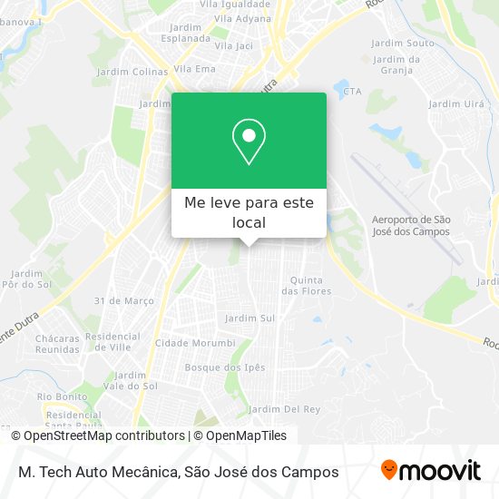 M. Tech Auto Mecânica mapa