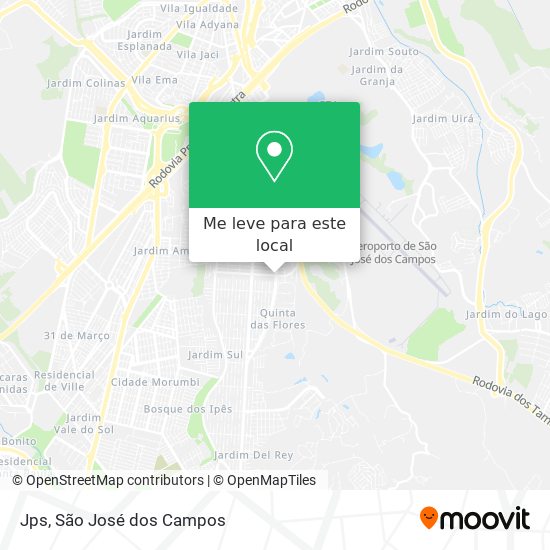 Jps mapa
