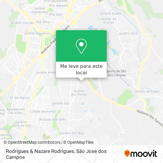 Rodrigues & Nazare Rodrigues mapa