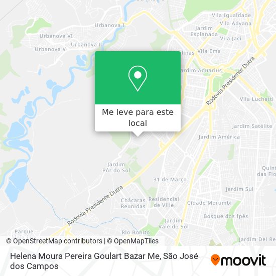 Helena Moura Pereira Goulart Bazar Me mapa