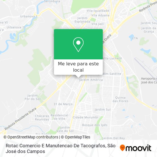 Rotac Comercio E Manutencao De Tacografos mapa
