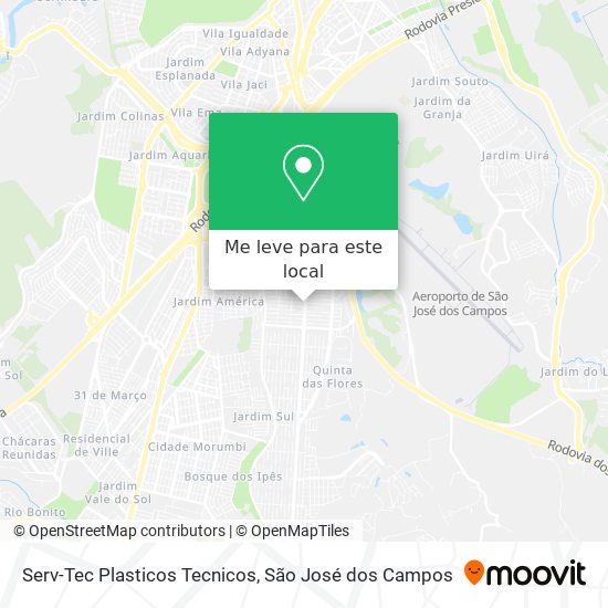 Serv-Tec Plasticos Tecnicos mapa