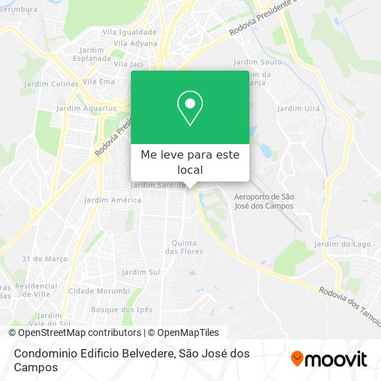 Condominio Edificio Belvedere mapa