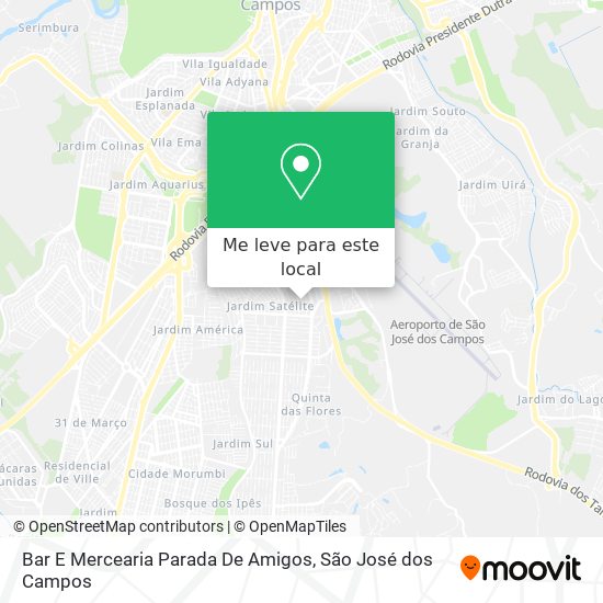 Bar E Mercearia Parada De Amigos mapa