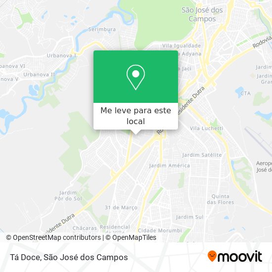 Tá Doce mapa