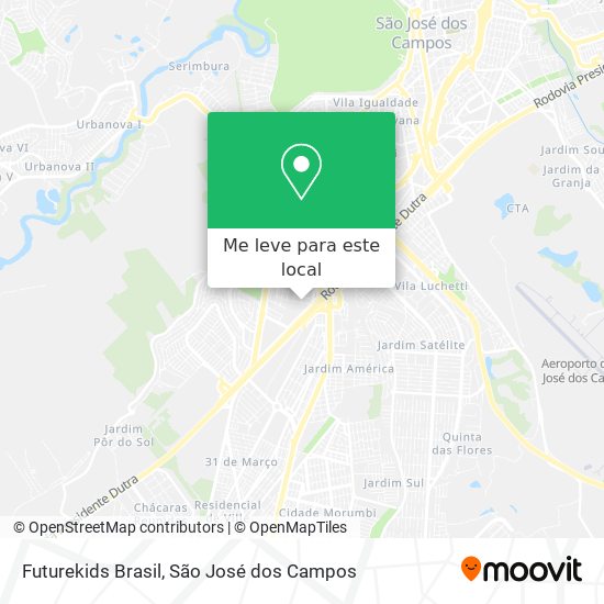 Futurekids Brasil mapa
