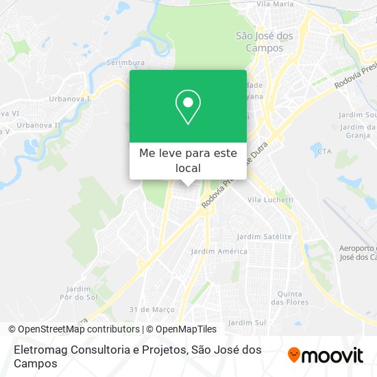 Eletromag Consultoria e Projetos mapa