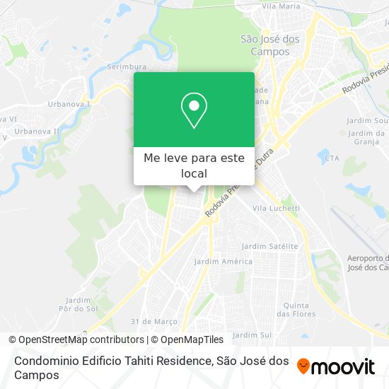 Condominio Edificio Tahiti Residence mapa