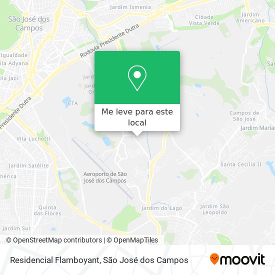 Residencial Flamboyant mapa