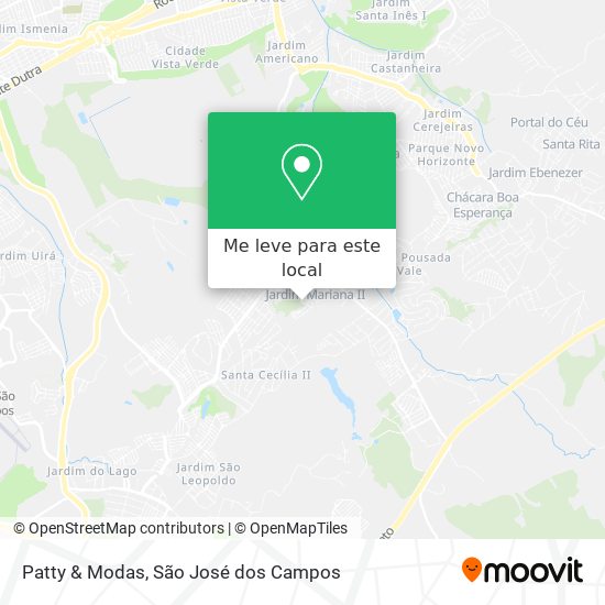 Patty & Modas mapa