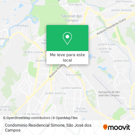 Condominio Residencial Simone mapa