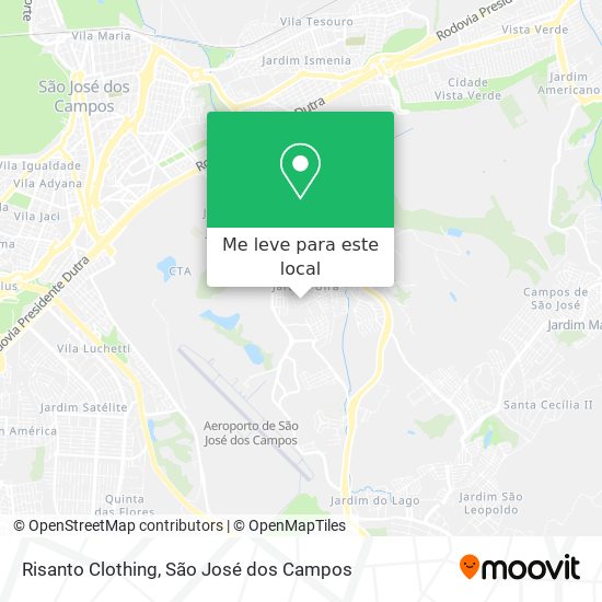 Risanto Clothing mapa