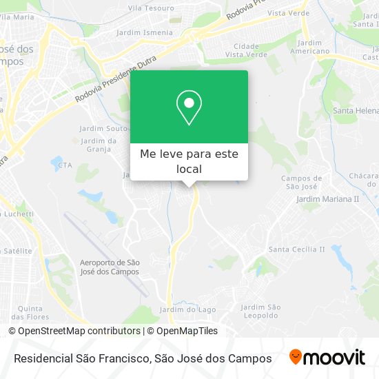 Residencial São Francisco mapa