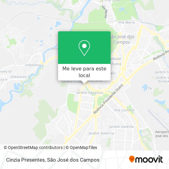 Cinzia Presentes mapa