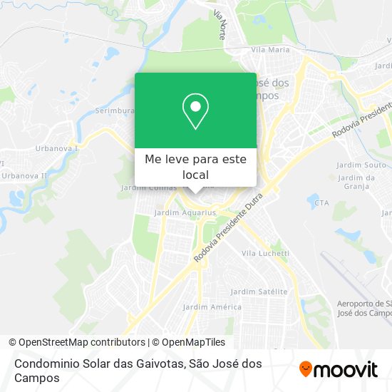 Condominio Solar das Gaivotas mapa