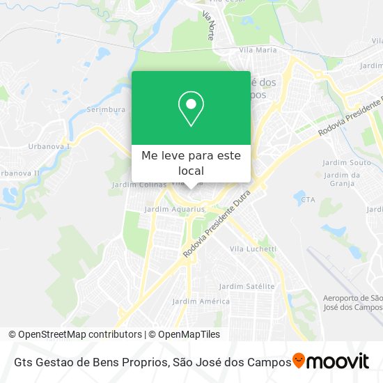 Gts Gestao de Bens Proprios mapa