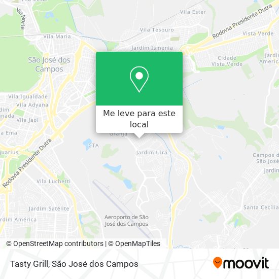 Tasty Grill mapa