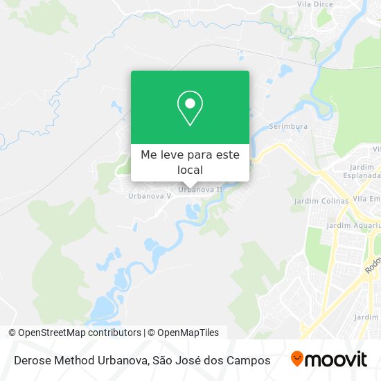 Derose Method Urbanova mapa