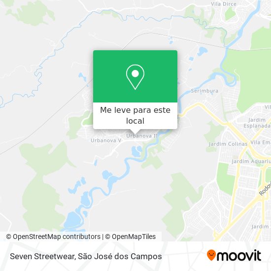 Seven Streetwear mapa