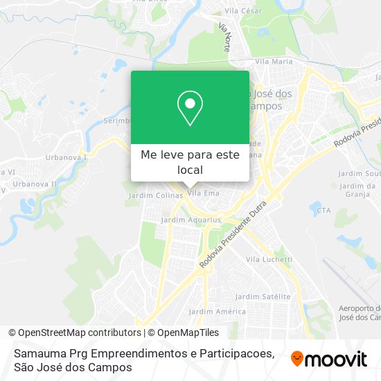 Samauma Prg Empreendimentos e Participacoes mapa