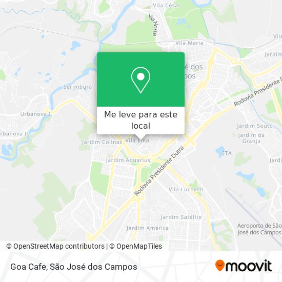 Goa Cafe mapa