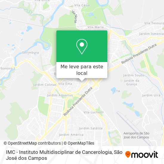 IMC - Instituto Multidisciplinar de Cancerologia mapa