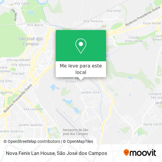 Nova Fenix Lan House mapa