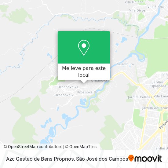 Azc Gestao de Bens Proprios mapa