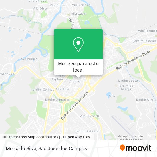 Mercado Silva mapa