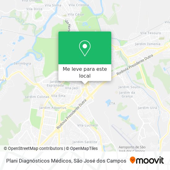 Plani Diagnósticos Médicos mapa