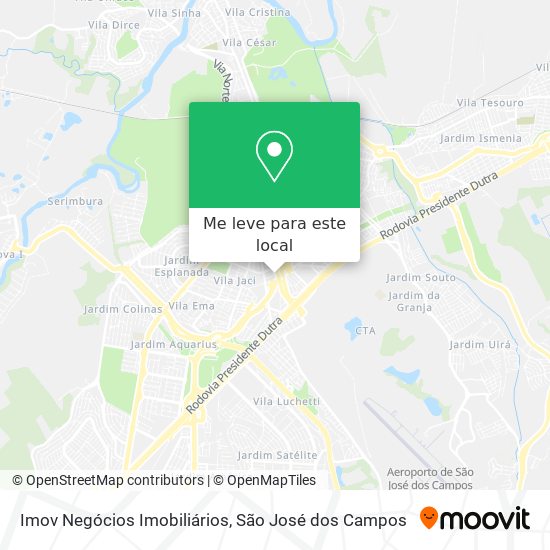 Imov Negócios Imobiliários mapa