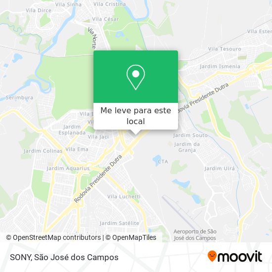 SONY mapa