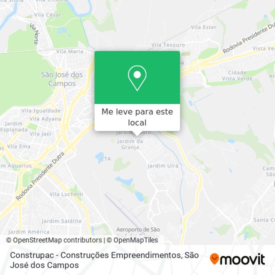 Construpac - Construções Empreendimentos mapa