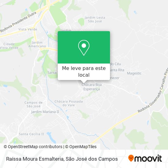 Raíssa Moura Esmalteria mapa