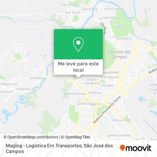 Maglog - Logistica Em Transportes mapa