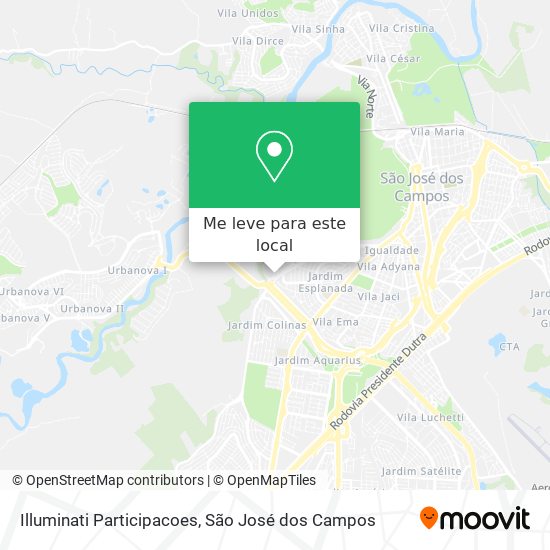 Illuminati Participacoes mapa