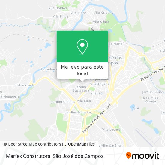 Marfex Construtora mapa