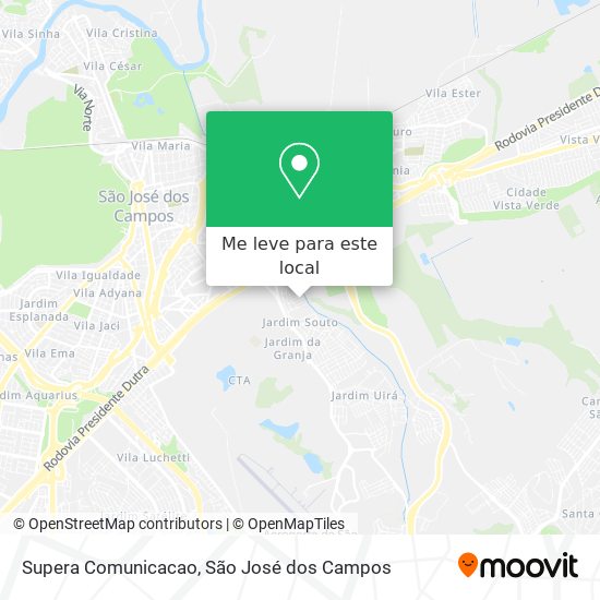 Supera Comunicacao mapa