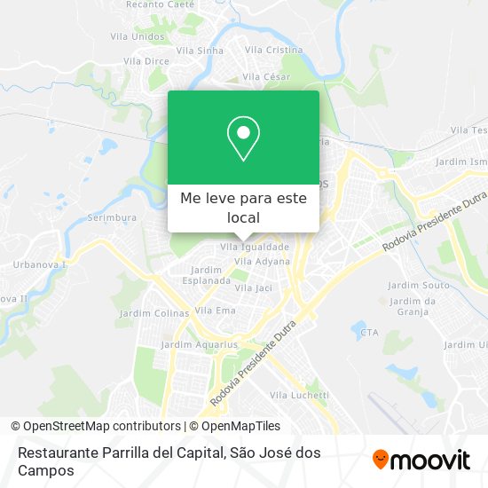 Restaurante Parrilla del Capital mapa