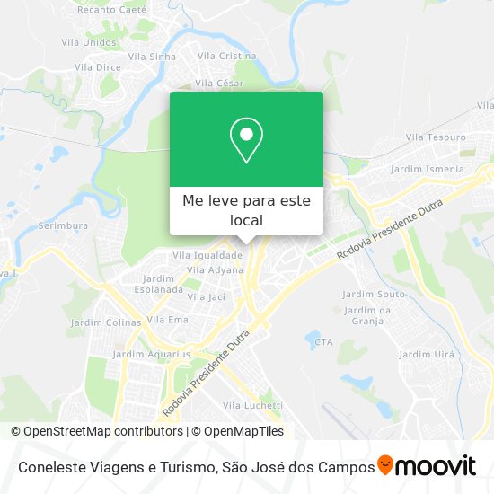 Coneleste Viagens e Turismo mapa
