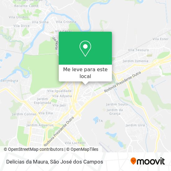 Delícias da Maura mapa