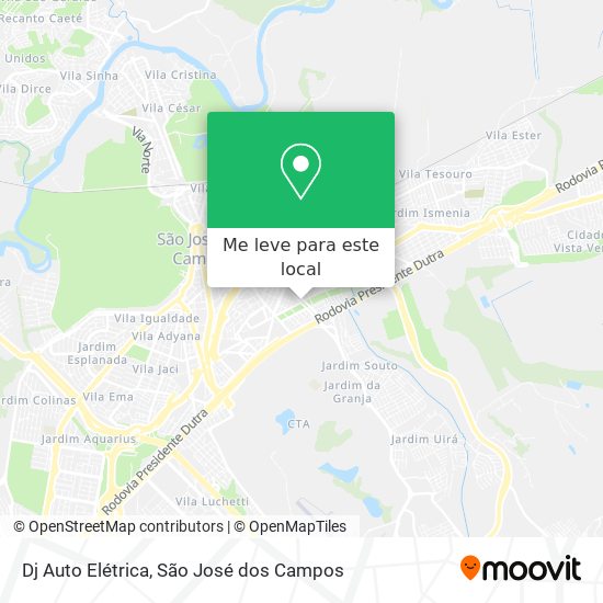 Dj Auto Elétrica mapa