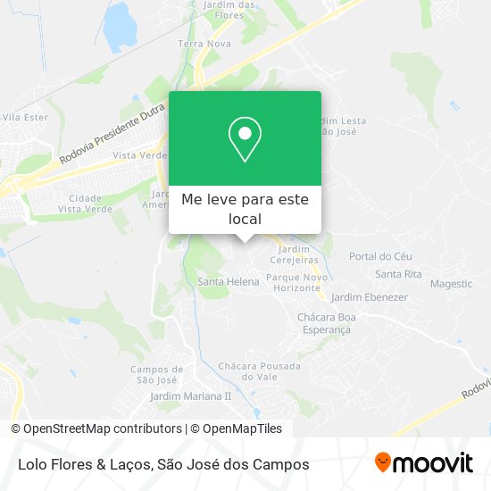Lolo Flores & Laços mapa
