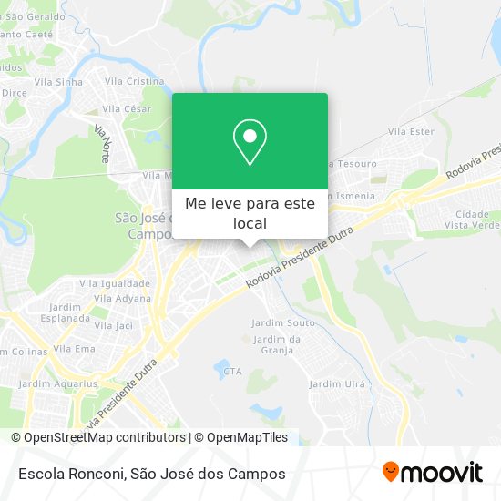 Escola Ronconi mapa