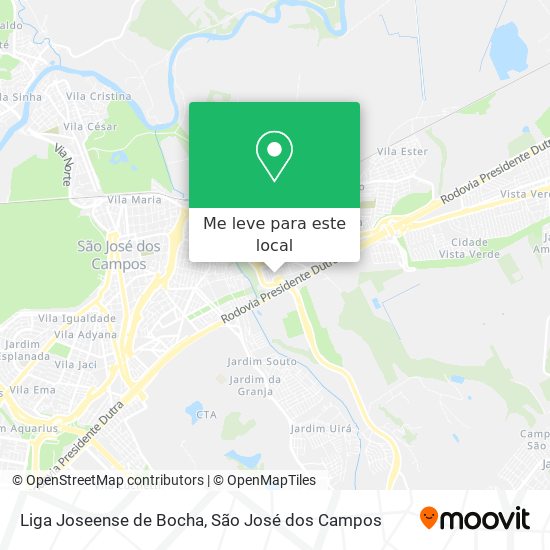 Liga Joseense de Bocha mapa