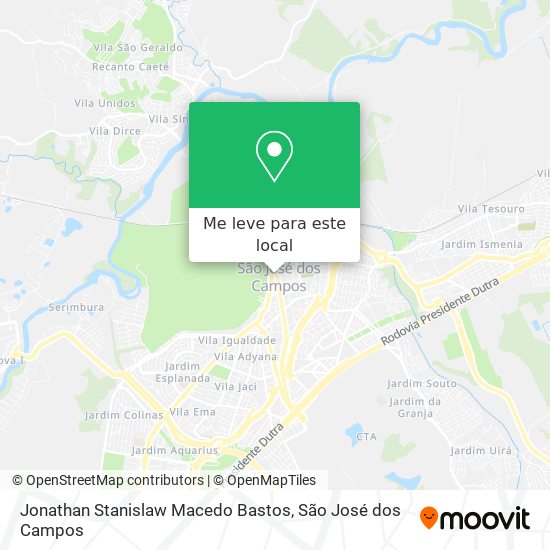 Jonathan Stanislaw Macedo Bastos mapa