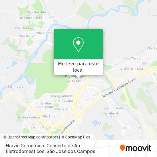 Harvic Comercio e Conserto de Ap Eletrodomesticos mapa